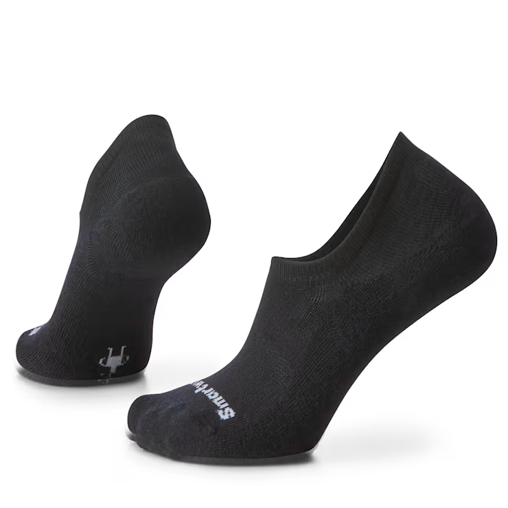 Smartwool Unisex Everyday Zero Cushion No Show Socks - Black