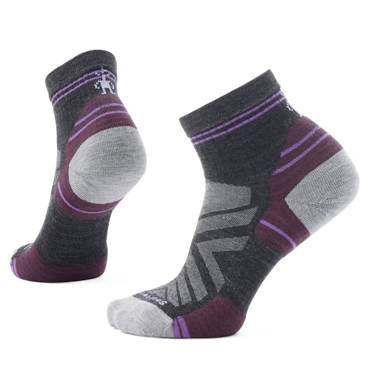 Smartwool Women's Targeted Cushion Hike Ankle Socks - Charcoal