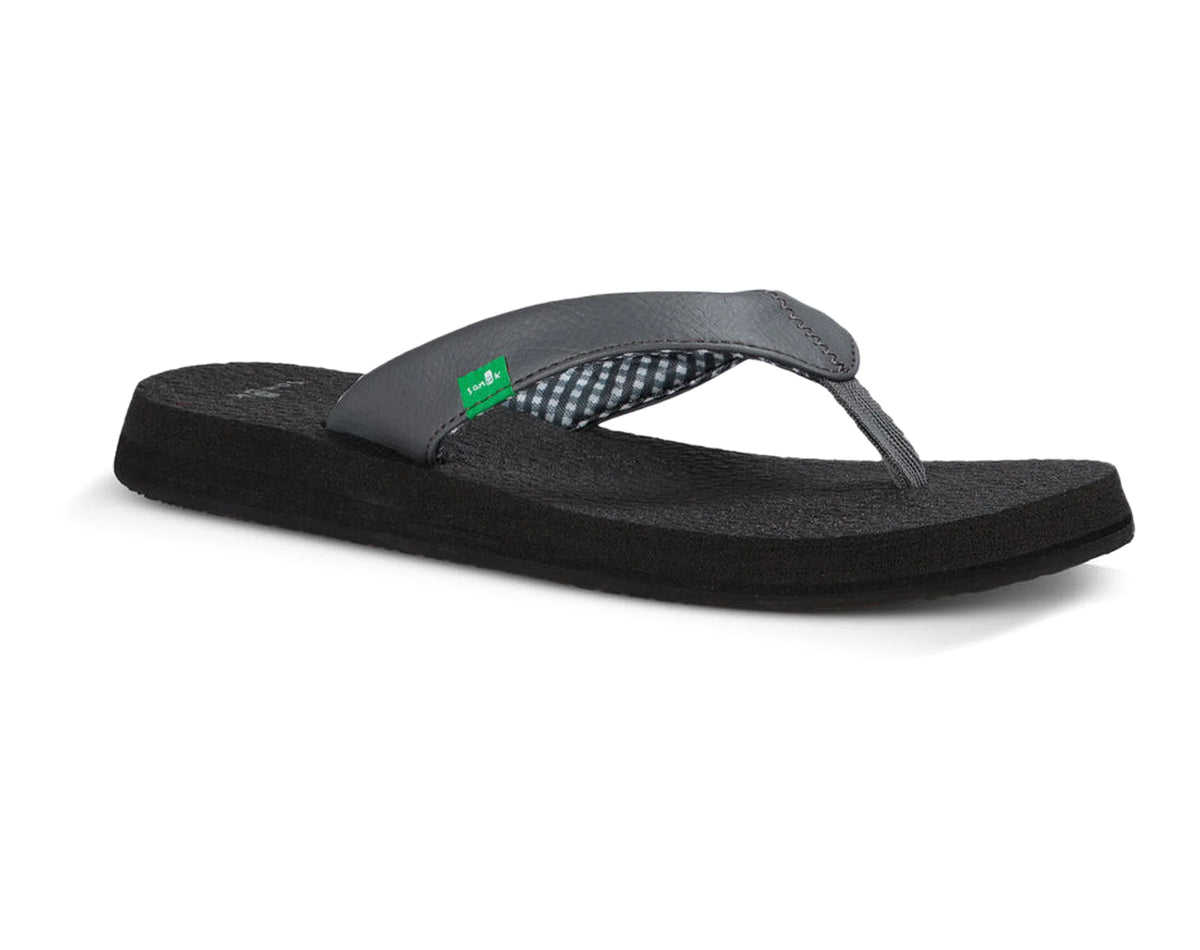 Sanuk Women's Yoga Mat Sandal - Black