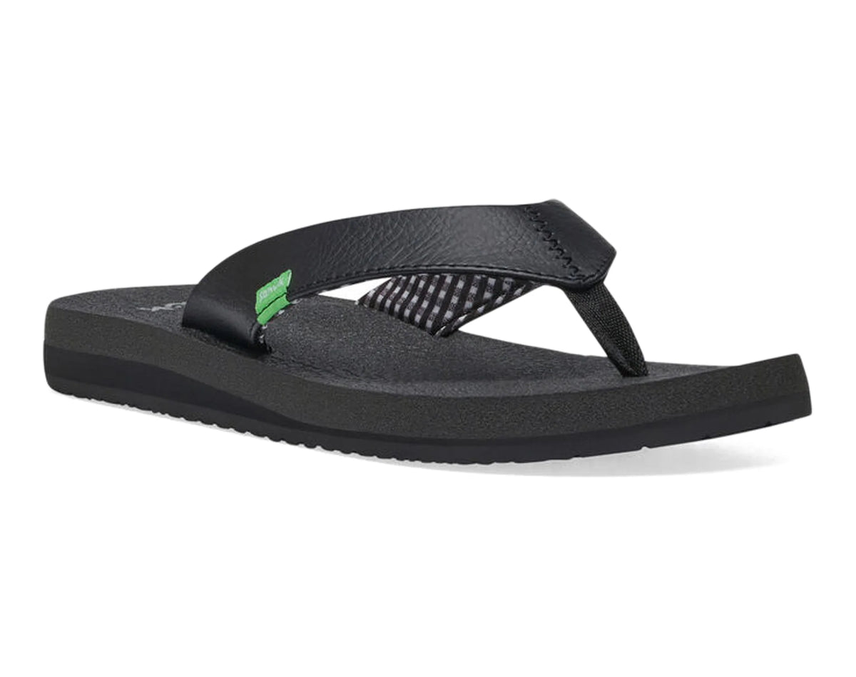 Sanuk Women's Yoga Mat Sandal - Black