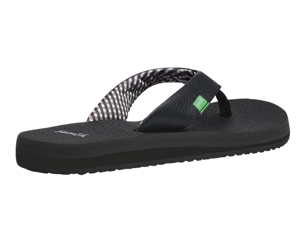 Sanuk Women's Yoga Mat Sandal - Black
