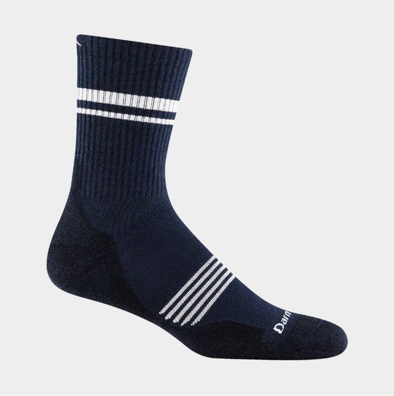 Darn Tough Men's Element Micro Crew Lightweight Running Socks - Eclipse