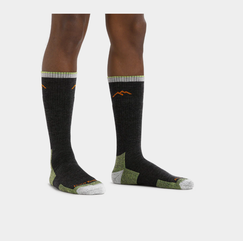 Darn Tough Men's Hiker Boot Midweight Hiking Socks - Lime