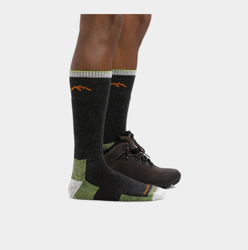 Darn Tough Men's Hiker Boot Midweight Hiking Socks - Lime