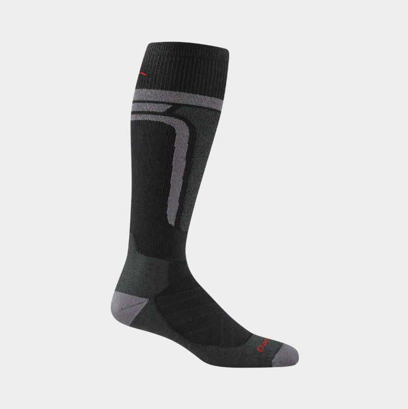 Darn Tough Men's Thermolite® Edge Over-the-Calf Midweight Ski & Snowboard Socks - Black