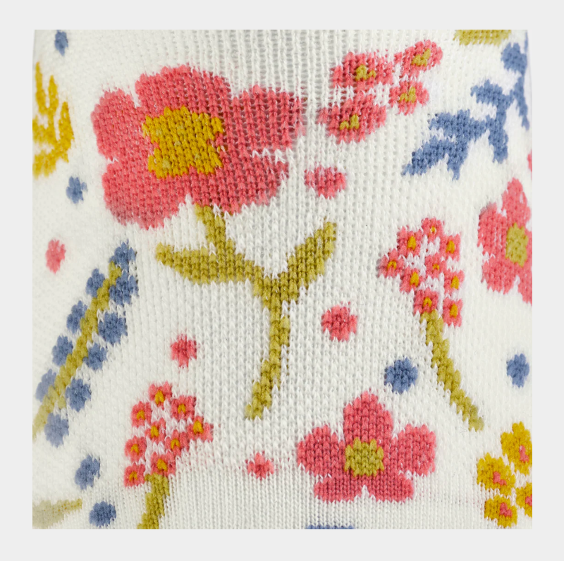 Darn Tough Women's Garden Party No Show Hidden Lightweight Lifestyle Socks - White