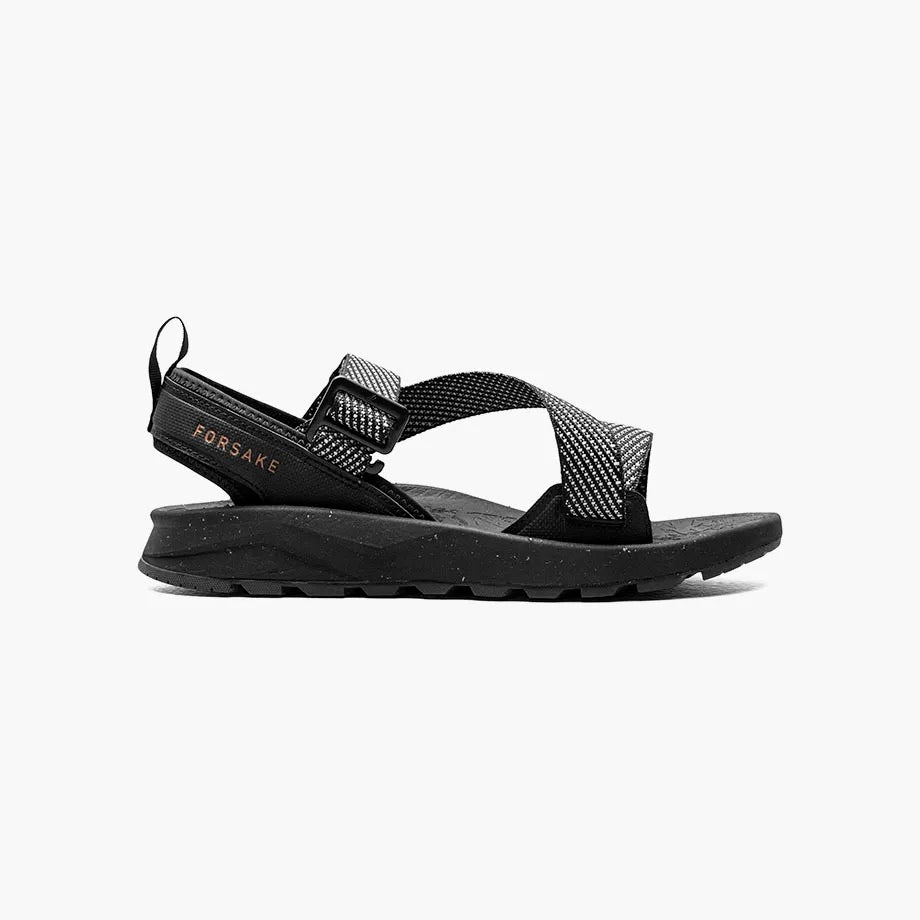 Forsake Unisex Rogue Sandal - Black