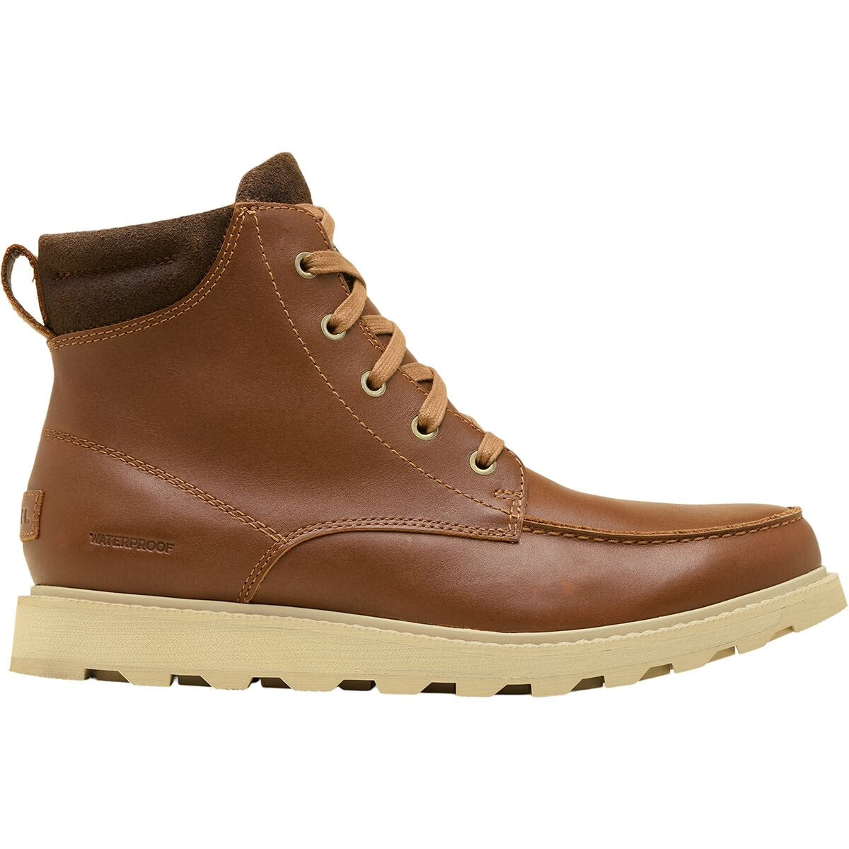 MADSON™ II Men's Moc Toe Waterproof Boot - Velvet Tan/Tobacco