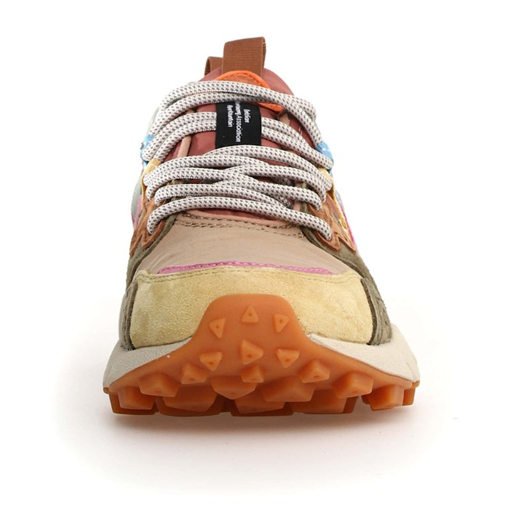 Flower Mountain Yamano 3 Women’s Sneakers – Cream | Military | Pink