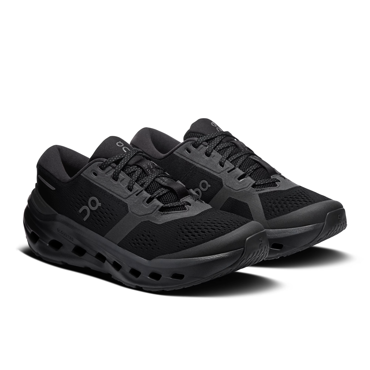 On Cloud Men's Cloudrunner 3 Running Shoes - Black / Black