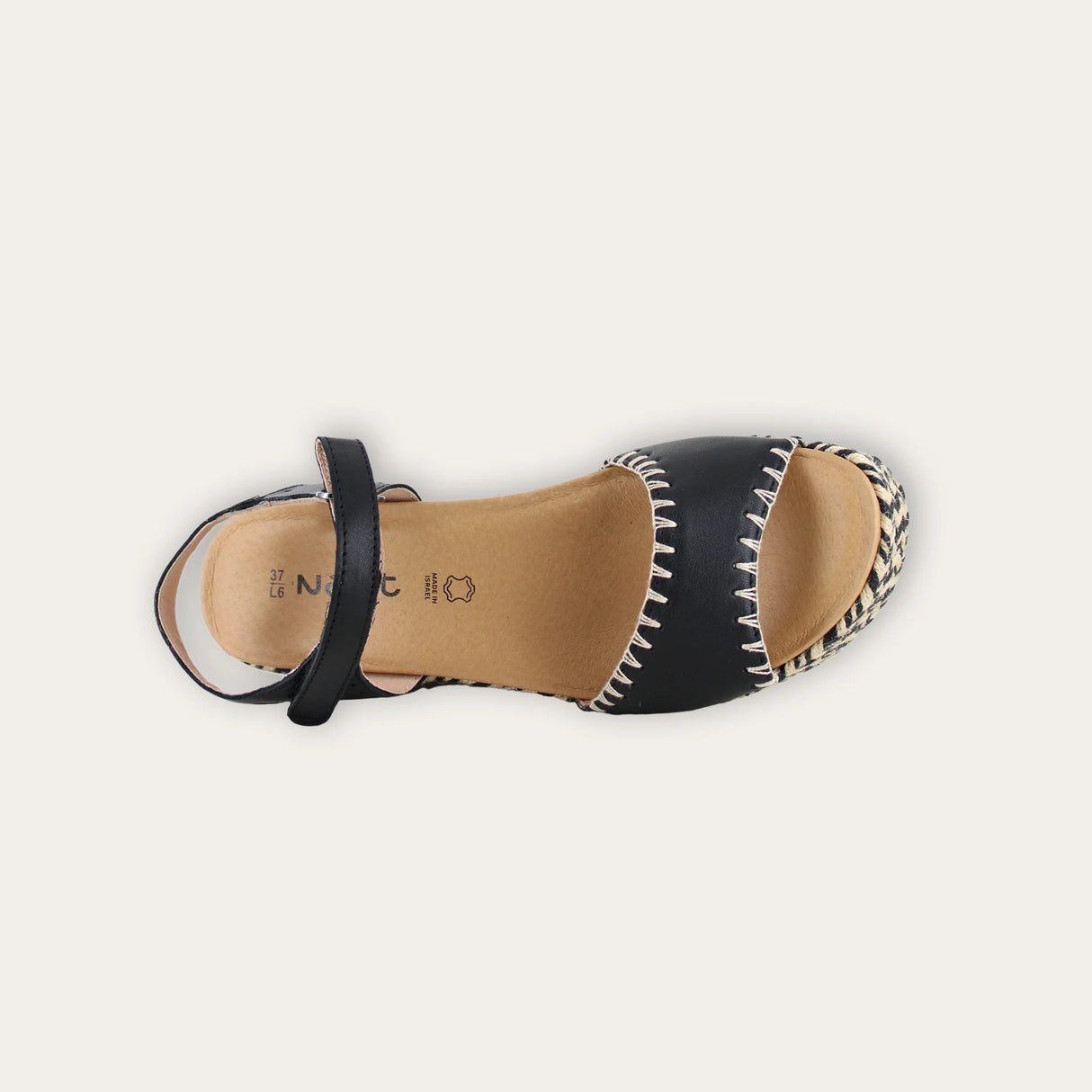 Naot Women's Blanes - Black Jet Leather