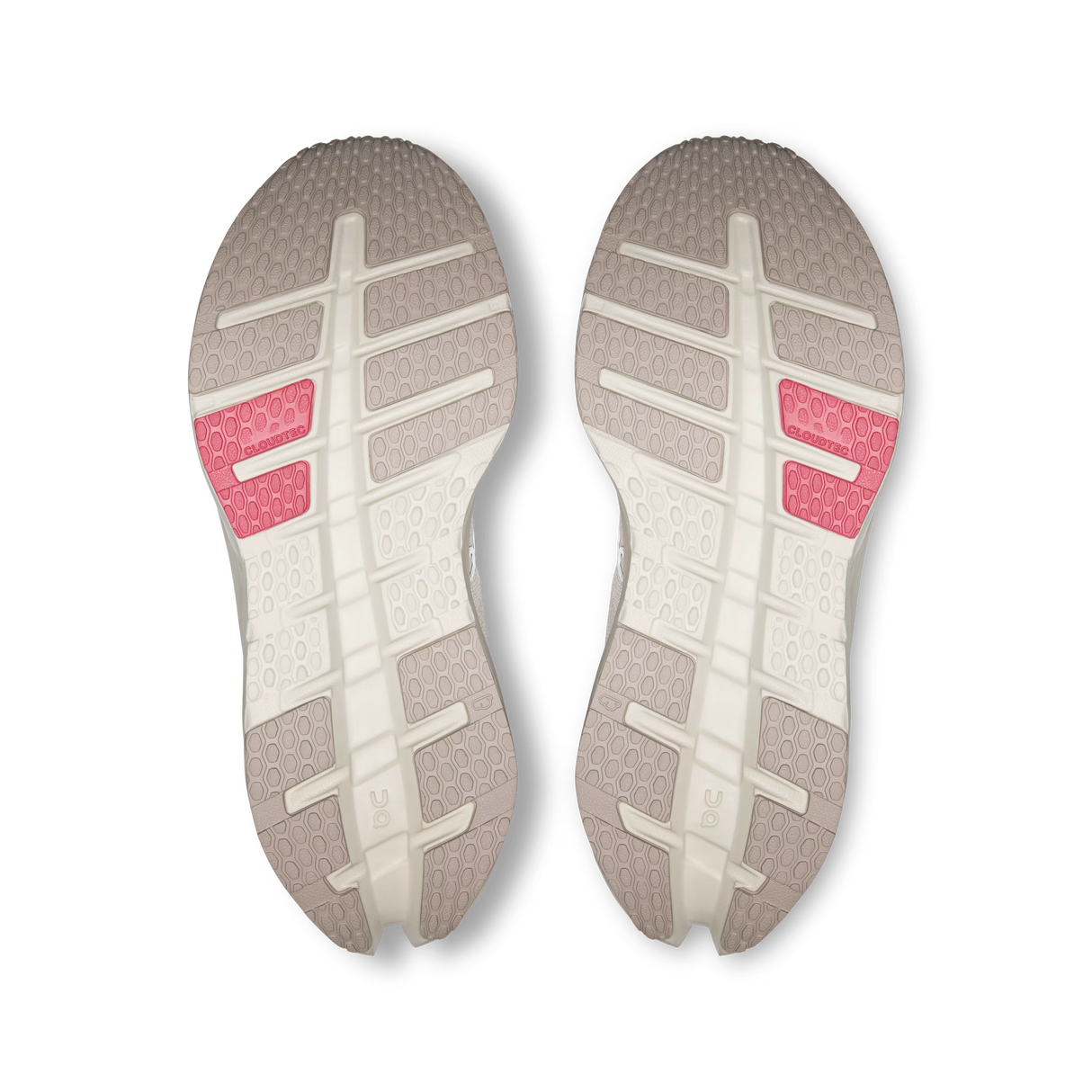 On Cloud Women's Cloudrunner 3 Running Shoes - Oyster | Camellia