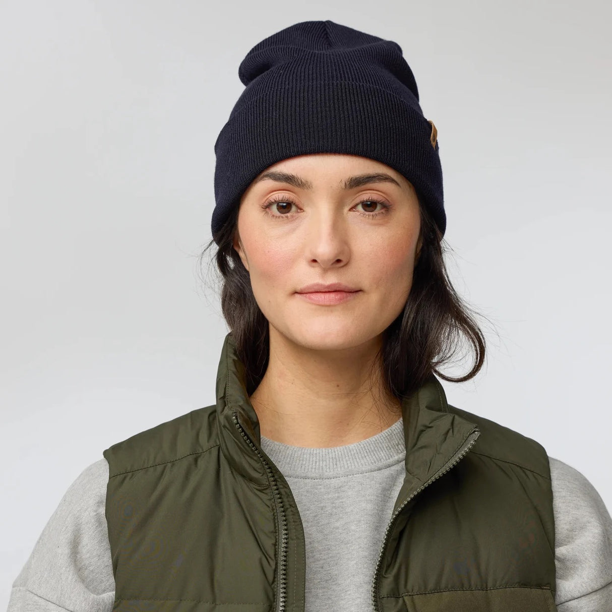 Fjallraven Classic Knit Beanie - Dark Navy