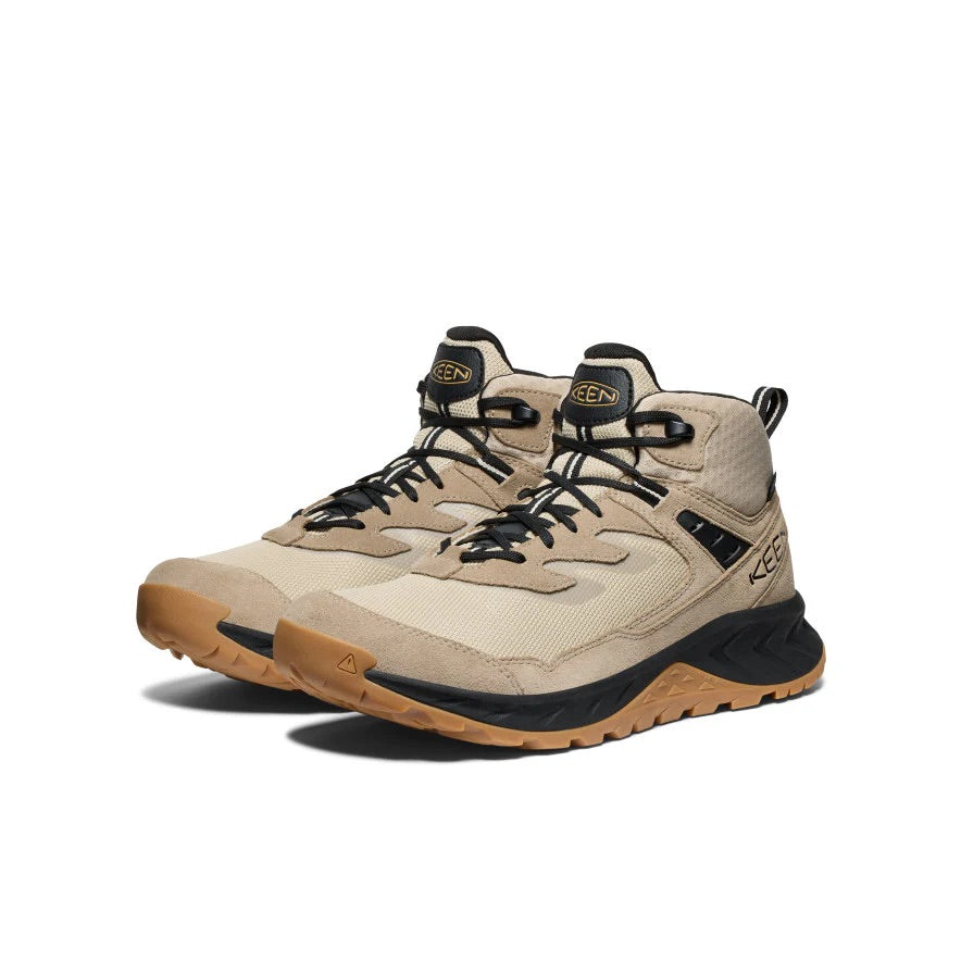 Keen Men's Hightrail Waterproof Hiking Boot - Brindle/Oak Buff