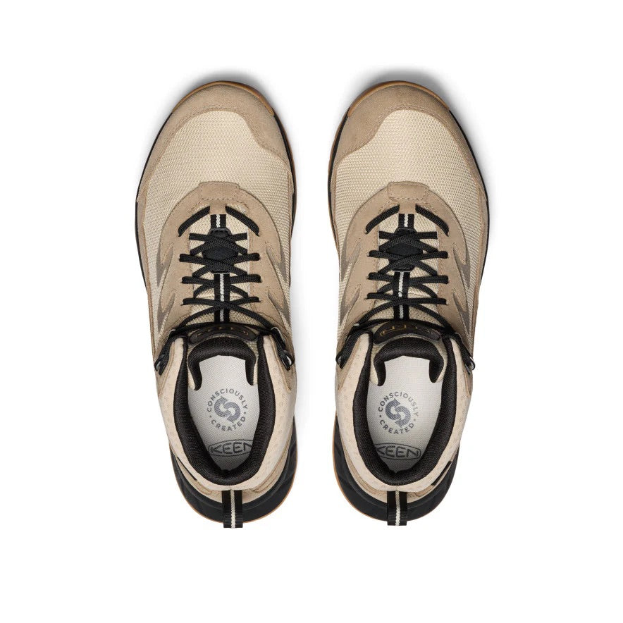 Keen Men's Hightrail Waterproof Hiking Boot - Brindle/Oak Buff