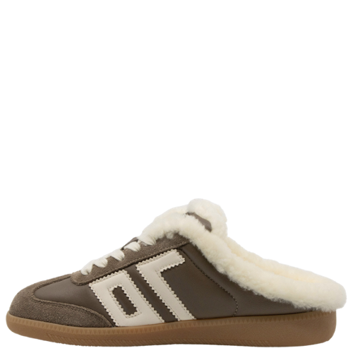 BACK 70 Women's EASTER FL Mule Backless Sneakers - Taupe Butter