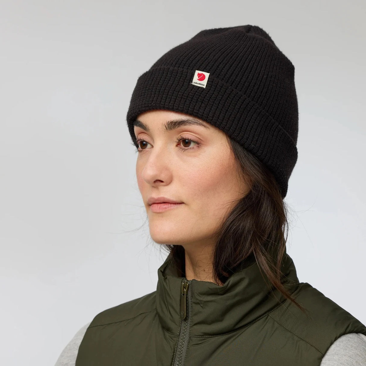 Fjallraven Tab Hat Beanie - Grey