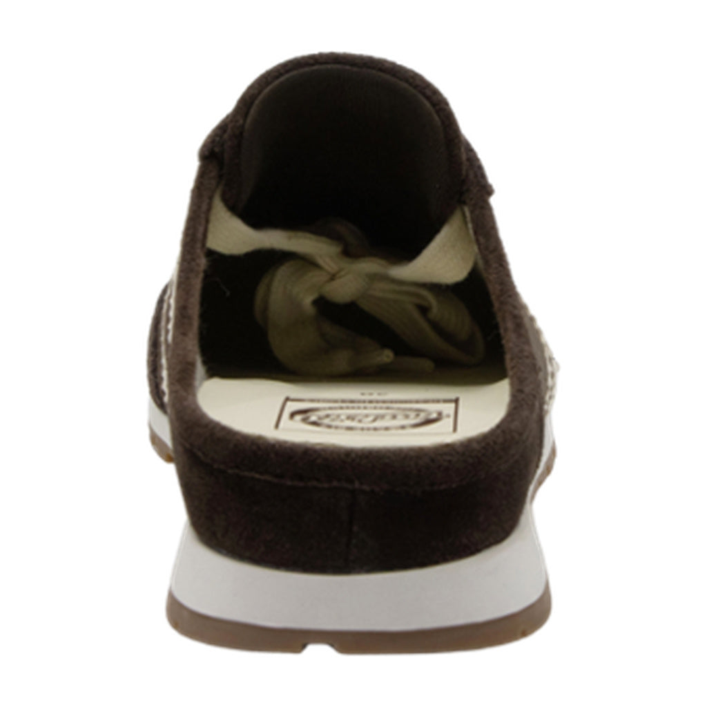 BACK 70 Women's VENICE W26 Mule Backless Sneakers - Velvet Coffee