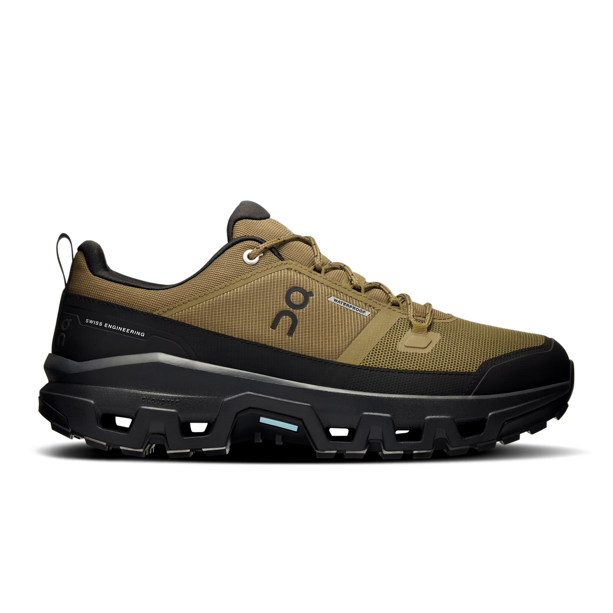 On Cloud Men's Cloudrock Low Waterproof - Hunter/Black