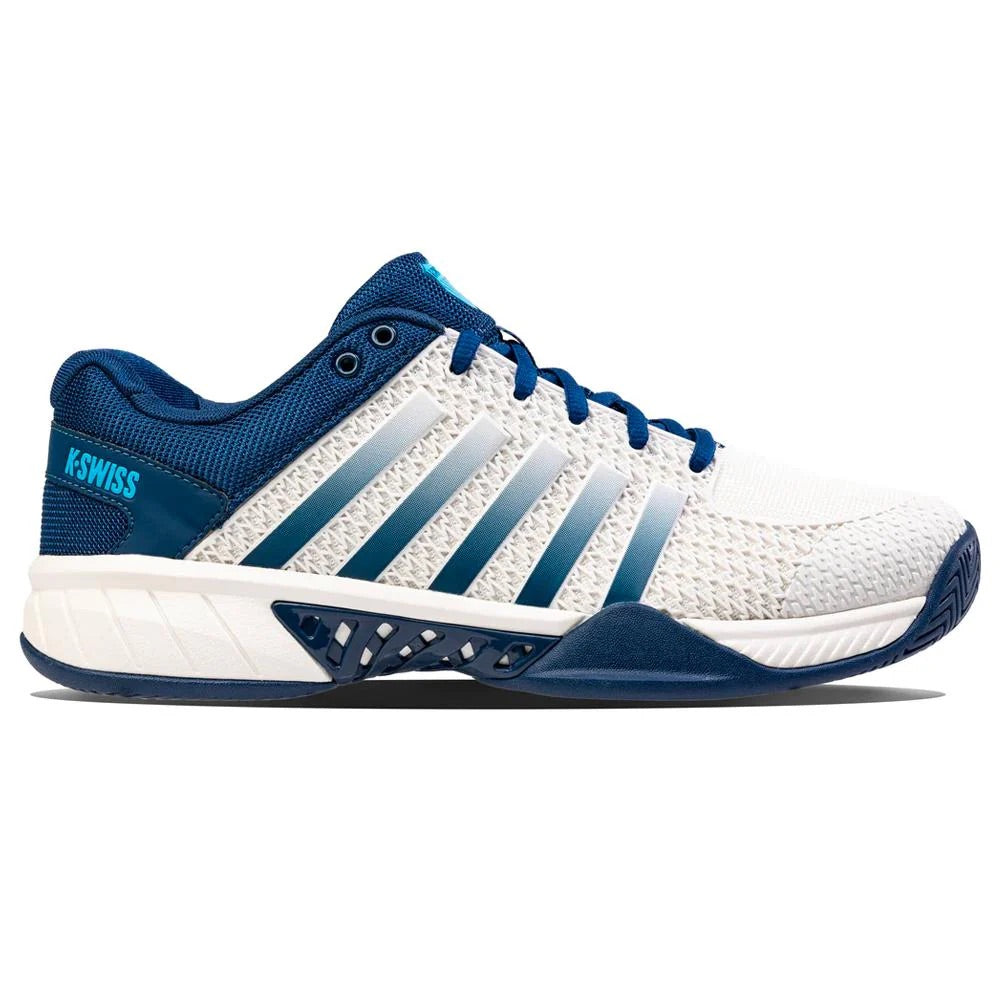 K-Swiss Men's Express Light Pickleball - Opal/Blanc/Cyan