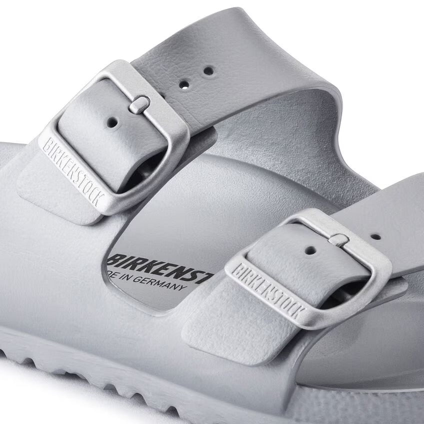 Birkenstock Eva Arizona Essentials Sandal - Metallic Silver