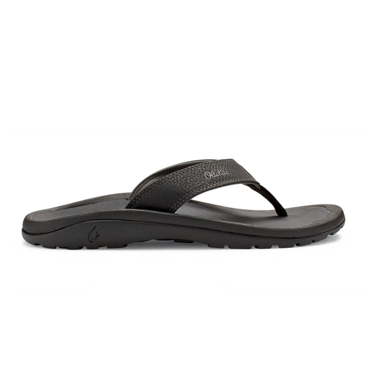 Olukai Men's Ohana Sandals - Black/Dark Shadow