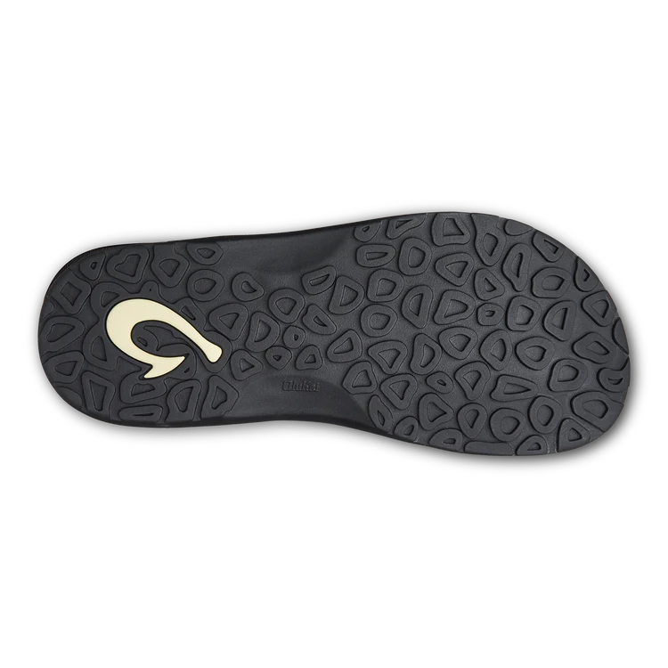 Olukai Men's Ohana Sandals - Black/Dark Shadow