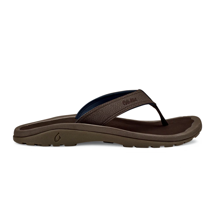 Olukai Men's Ohana Sandals - Dark Wood