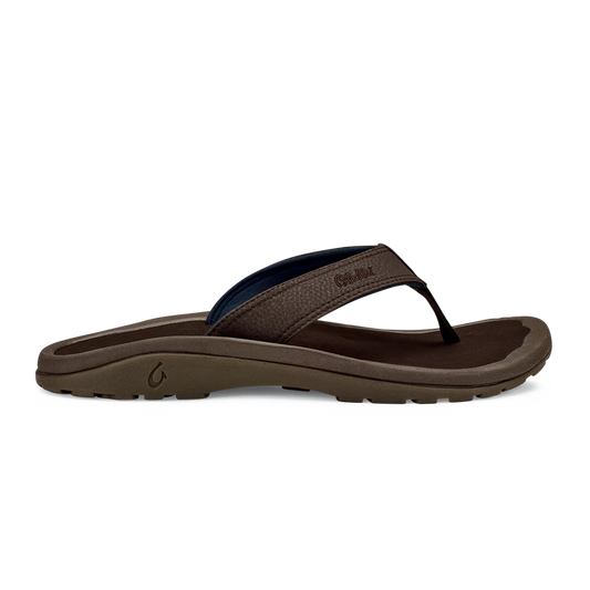 Olukai Men's Ohana Sandals - Dark Wood