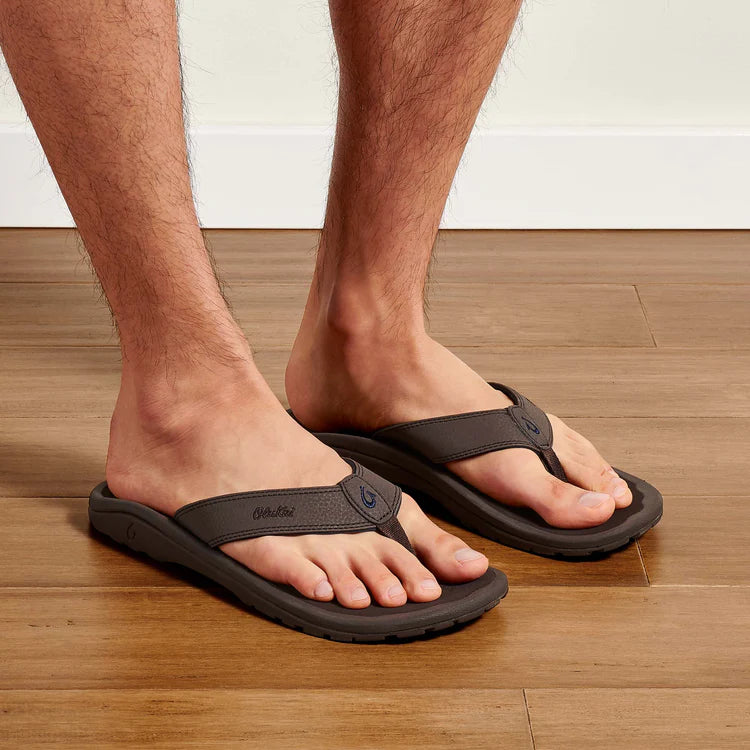 Olukai Men's Ohana Sandals - Dark Wood