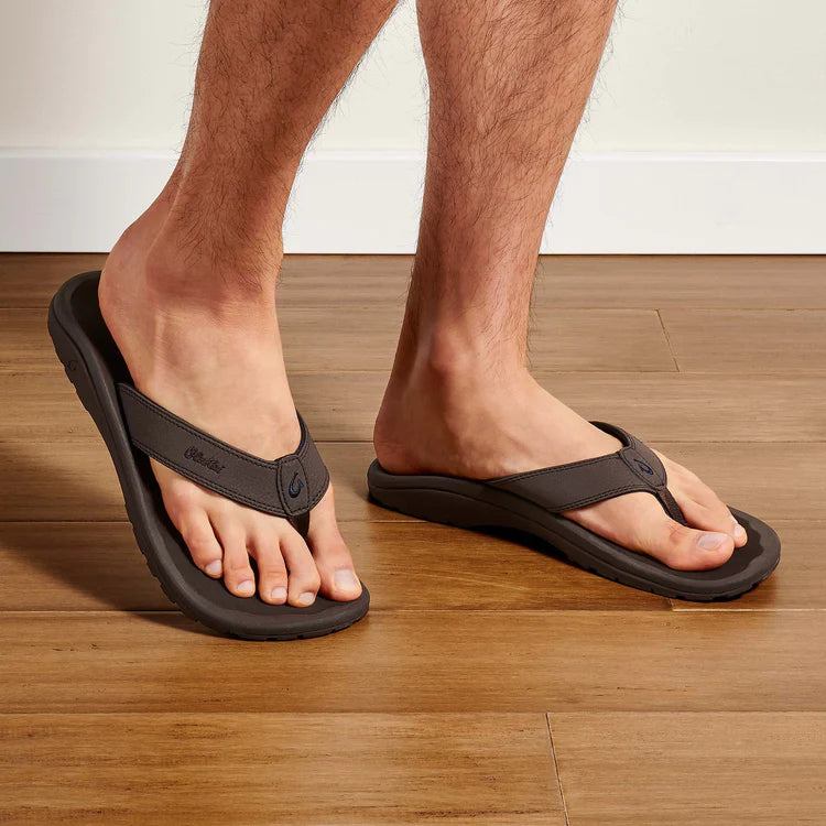 Olukai Men's Ohana Sandals - Dark Wood