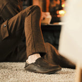 Olukai Men's Moloa Slipper - Dark Wood