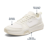 Olukai Men's Anau Court Shoes - Bright White