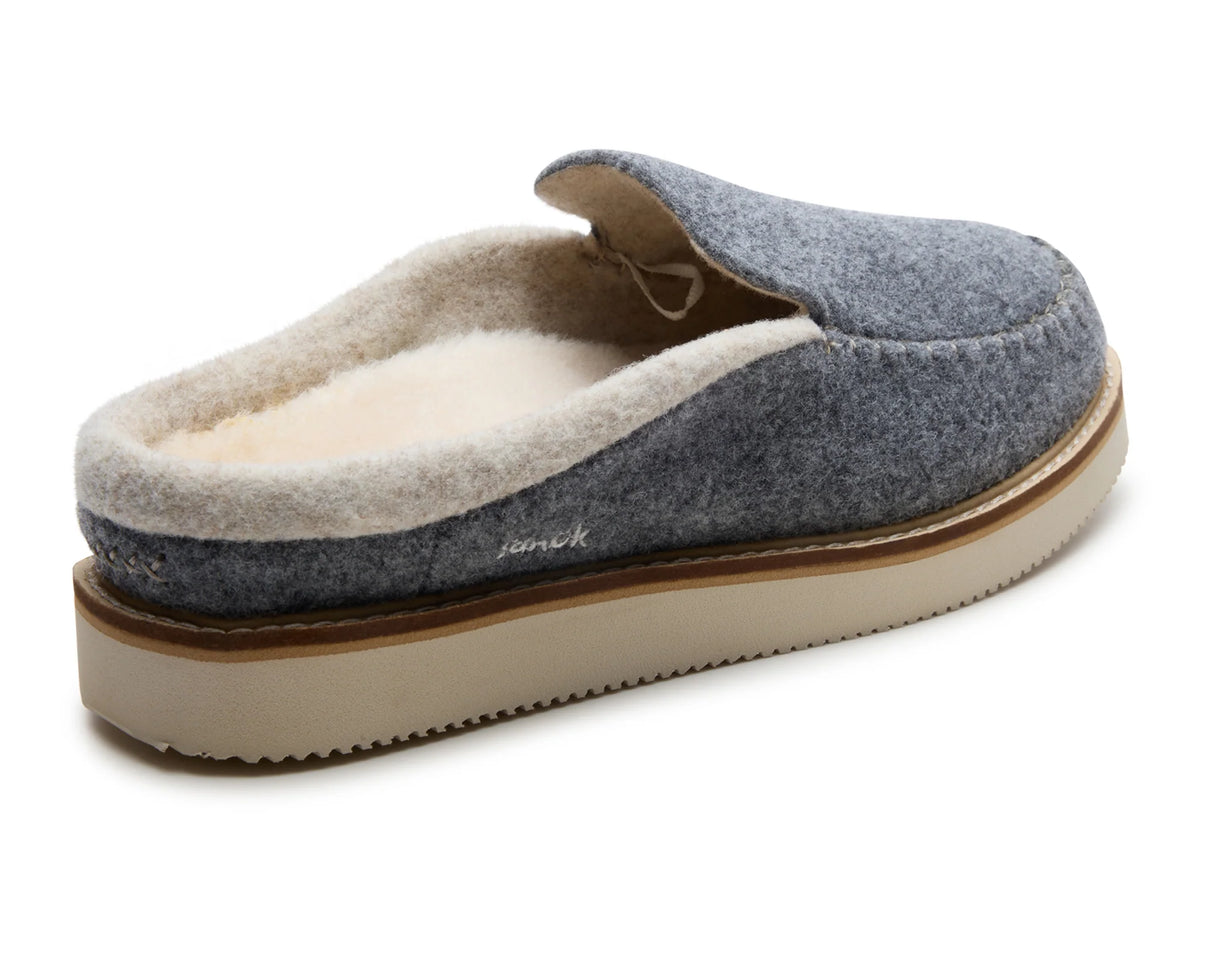 Sanuk Women's Cozy Vibe Slipper Wool - Charcoal