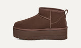 UGG Women's Classic Ultra Mini Platform Shoes - Burnt Cedar