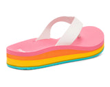 Sanuk Women's Highland Sandal - Pink Rainbow