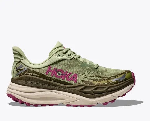 HOKA Women's Stinson 7 - Seed Green/Beet Root