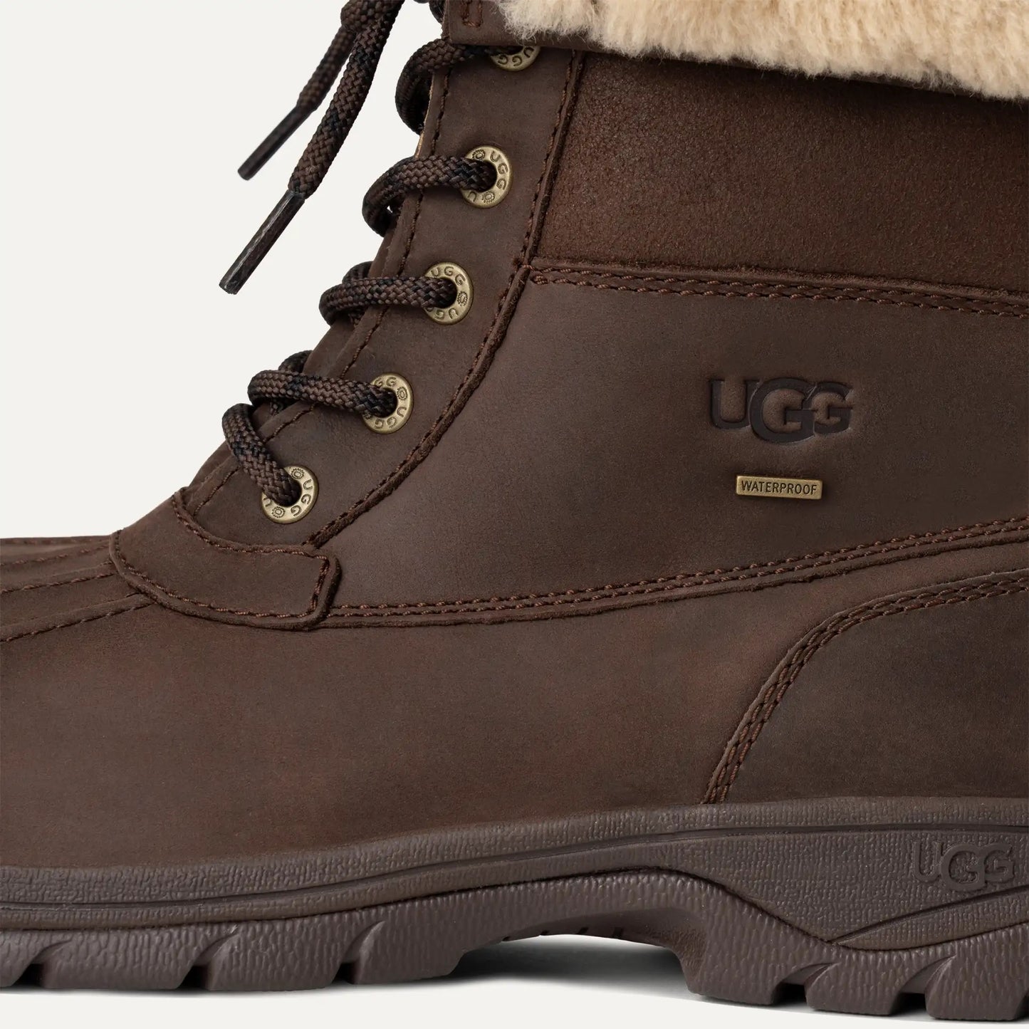 UGG Men's Butte Distressed Boots - Burnt Cedar