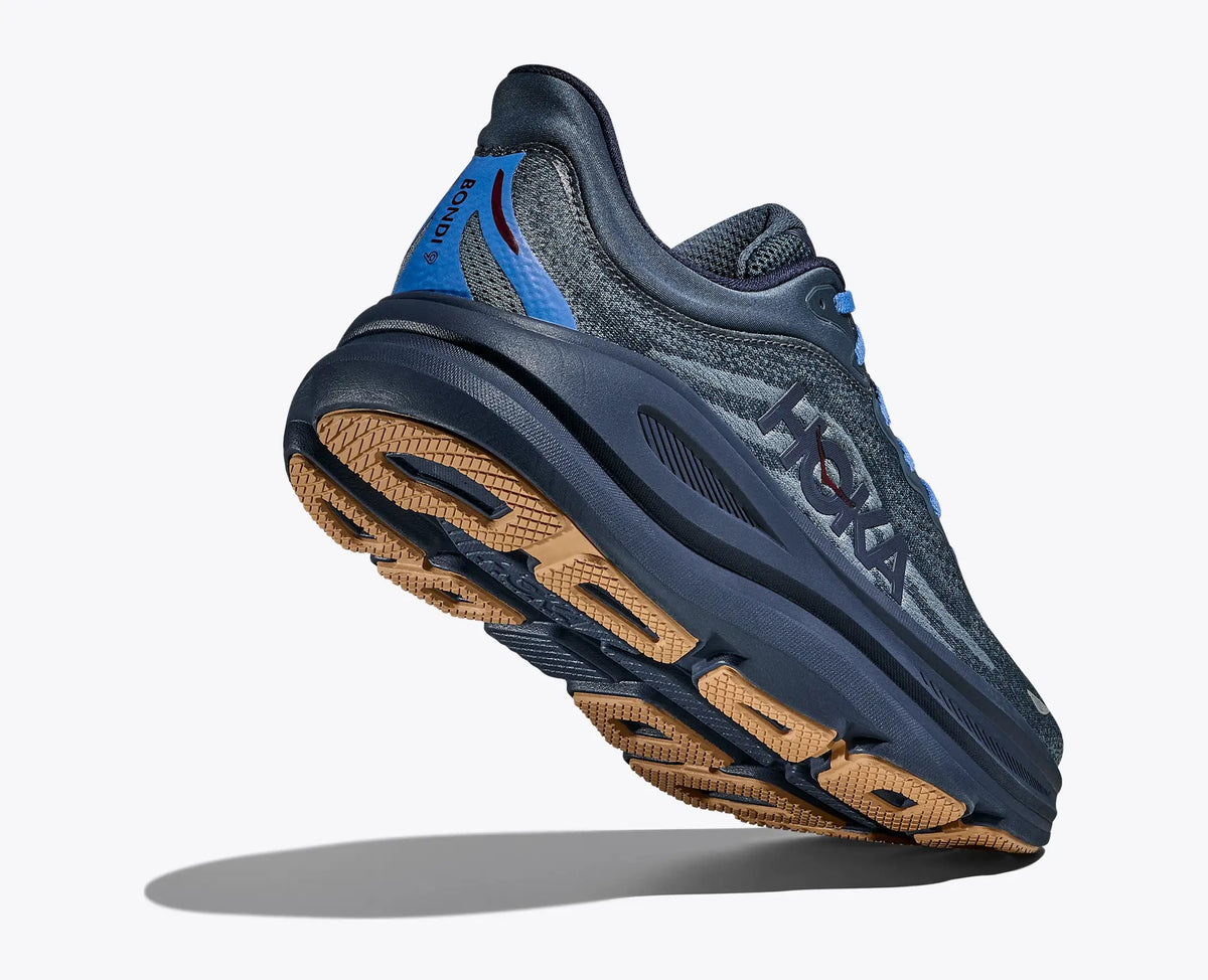 HOKA Men's Bondi 9 Running Shoes - Faded Navy/Slate Blue