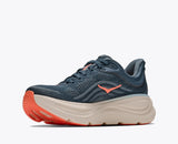 HOKA Women's Bondi 9 Trail Running Shoes - Faded Navy/Slate Blue