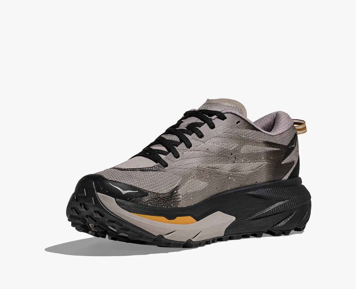 HOKA Men's Mafate 5 Trail Running Shoes - Cement/Black