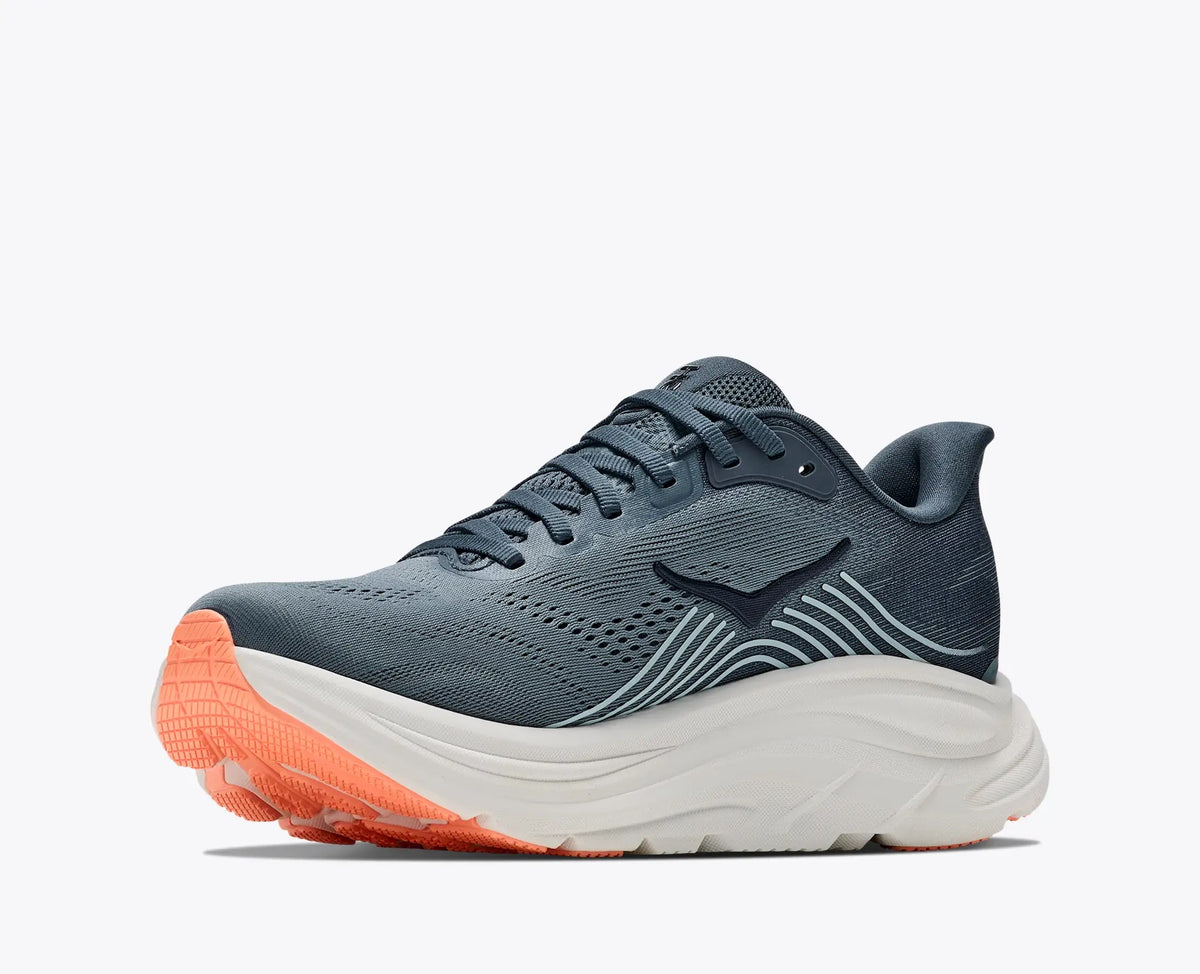 HOKA Women's Clifton 11 - Faded Navy / Glimmering Blue