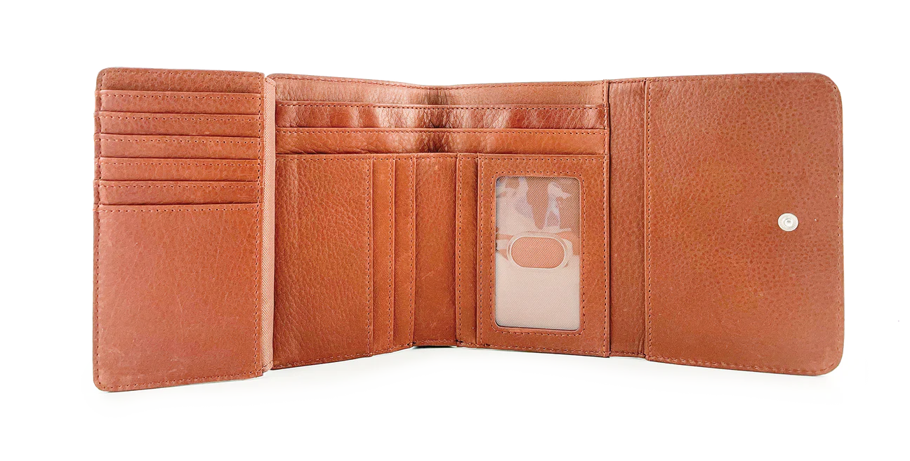 Osgoode Marley Snap Wallet - Distressed