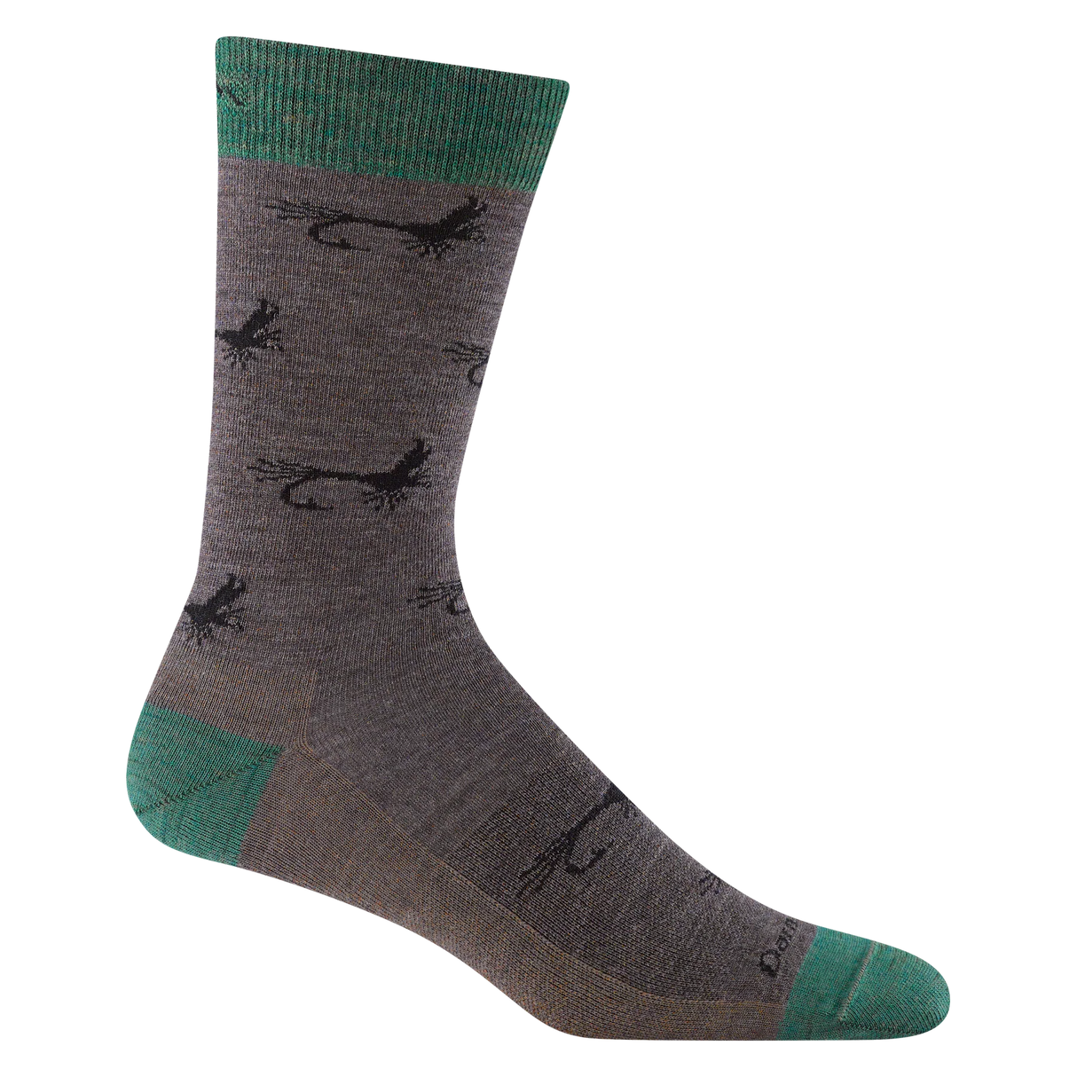 Darn Tough Men's McFly Crew Lightweight Socks - Taupe