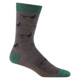 Darn Tough Men's McFly Crew Lightweight Socks - Taupe