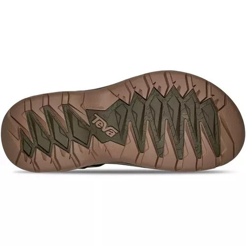 Teva Men's Terra Fi 5 Universal Hiking Sandal - Dark Olive/Honey Brown