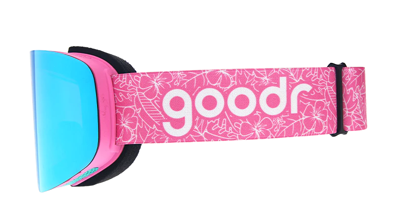Goodr Snow G Ski & Snowboard Googles - Bunny Slope Dropout