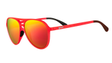 Goodr Mach G Sunglasses -  Captain Blunt's Red Eye