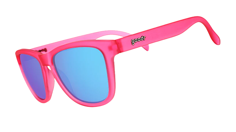 Goodr OG Sunglasses - Flamingos On A Booze Cruise