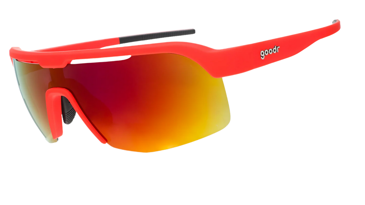 Goodr Bolt G Sunglasses - Dante's Shin Splint Inferno
